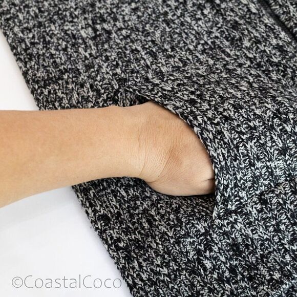 Vintage Italian Knit Cardigan L Sweater 100% Fine Merino Wool Normcore Scandi - Picture 9 of 13